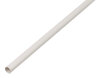 ALBERTS Rundrohr PVC-U weiß 1000x10x10 mm Materialstärke 1 mm Ø 10 mm
