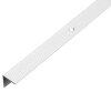 ALBERTS Treppenkanten Schutzprofil Aluminium silberfarbig eloxiert 1000x21x21 mm