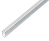 ALBERTS U-Profil Aluminium chromdesign 1000x10x15 mm Materialstärke 1 mm lichte Breite 8 mm