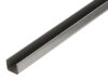 ALBERTS U-Profil Stahl roh kaltgewalzt 1000x20x20 mm Materialstärke 1,5 mm lichte Breite 17 mm