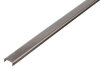 ALBERTS U-Profil Edelstahl 1000x20x10 mm Materialstärke 1,5 mm lichte Breite 17 mm