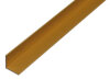 ALBERTS Winkelprofil Aluminium goldfarbig eloxiert 1000x25x25 mm Materialstärke 1,5 mm