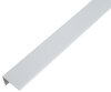 ALBERTS Winkelprofil PVC-U aluminiumgrau 1000x25x15 mm Materialstärke 1 mm