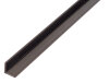 ALBERTS Winkelprofil PVC-U schwarz 1000x25x25 mm Materialstärke 1,8 mm