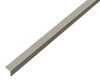 ALBERTS Winkelprofil Aluminium edelstahldesign dunkel 1000x15x15 mm Materialstärke 1 mm