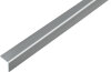 ALBERTS Winkelprofil PVC-U Edelstahloptik 1000x20x20 mm Materialstärke 1,5 mm
