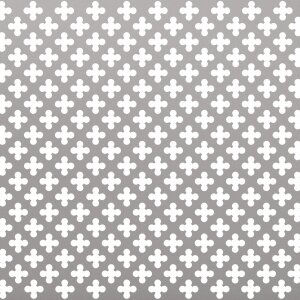 ALBERTS Lochblech Aluminium silberfarbig eloxiert...