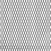 ALBERTS Glattblech Aluminium schwarz eloxiert 500x250x1 mm Maschenbreite 10 mm Stegbreite 1,5 mm