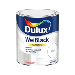 Dulux Weißlack Endlack Schlussanstrich Wetterschutz...