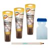 3x Molto Holz-Reparatur-Spachtel 400 g mit Metallspachtel