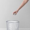 Zeller Abfalleimer Papierkorb Mülleimer Sammler Pappe Büro Mülltrennen Mesh Drahtgeflecht Rund Ø 30 cm 18101
