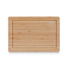 Zeller Schneidebrett Servieren Platte Kochen Küche Holz Bambus natur 32x22 cm