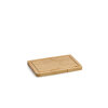 Zeller Schneidebrett Servieren Platte Kochen Küche Holz Bambus natur 32x22 cm