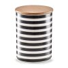 Zeller Vorratsdose Box Behälter Gefäß Aufbewahrung Stapelbar Esstisch Küche Clean Stripes ∅ 11 cm