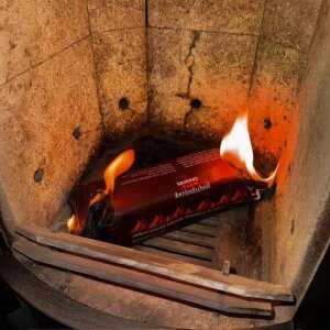 KaminoFlam 45x Anzündscheit Feuerscheit Brennstark Ofen Anzündhilfe
