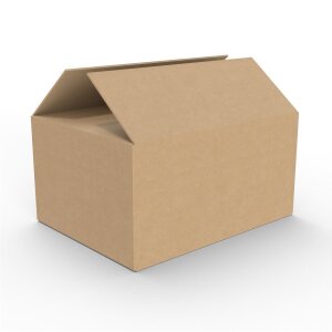 10x Versandkarton Verpacken Faltkarton Innenmaß 400x300x200 mm zweiwellig
