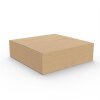 50x Versandkarton Verpacken Faltkarton Kartonage Innenmaß 350x350x100 mm einwellig