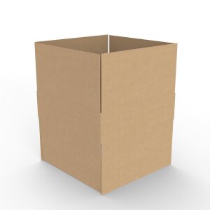 100x Versandkarton Verpacken Faltkarton Kartonage Innenmaß 350x350x100 mm einwellig