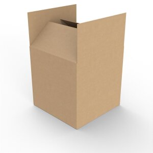 10x Versandkarton Verpacken Innenmaß 400x400x400 mm einwellig