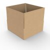 10x Versandkarton Verpacken Faltkarton Kartonage Innenmaß 205x200x80 mm einwellig