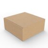 100x Versandkarton Verpacken Faltkarton Kartonage Innenmaß 205x200x80 mm einwellig