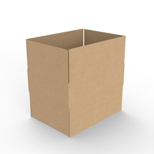 Versandkarton Verpacken Sicherheitsverschluss Außenmaß 350x250x100 mm einwellig verschiedene Mengen