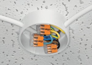 50x WAGO Klemmen 221-413 Verbindungsklemmen mit Hebel Hebelklemme COMPACT 0,2-4 mm²  für alle Leiterarten 3-Leiter