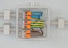50x WAGO Klemmen 221-413 Verbindungsklemmen mit Hebel Hebelklemme COMPACT 0,2-4 mm²  für alle Leiterarten 3-Leiter