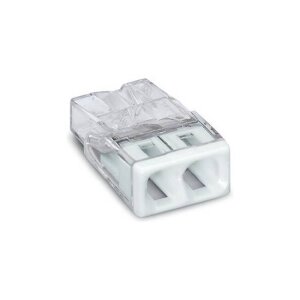 100x WAGO Klemmen 2273-202 Verbindungsdosenklemmen COMPACT für eindrähtige Leiter bis 2,5 mm² 2-Leiter