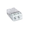 100x WAGO Klemmen 2273-202 Verbindungsdosenklemmen COMPACT für eindrähtige Leiter bis 2,5 mm² 2-Leiter