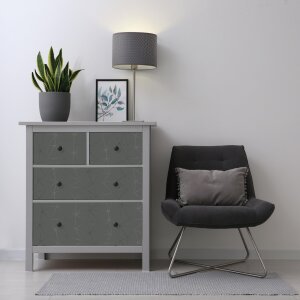 d-c-fix Klebefolie Tico Silver Grau Möbelfolie Selbstklebend Dekor 200 x 45 cm
