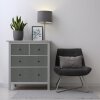 d-c-fix Klebefolie Tico Silver Grau Möbelfolie Selbstklebend Dekor 200 x 45 cm