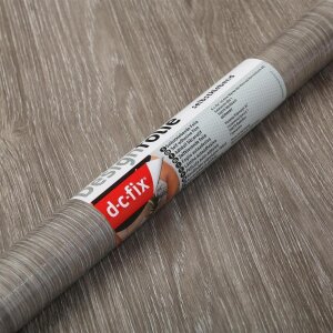 d-c-fix Klebefolie Sheffield Eiche Perlgrau Holz Möbelfolie Selbstklebend Dekor 200 x 67,5 cm