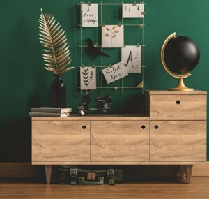 d-c-fix Klebefolie Ribbeck Oak Eiche Holz Möbelfolie Selbstklebend Dekor 210 x 90 cm