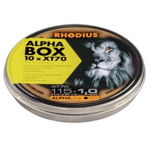 10x RHODIUS XT70 Trennscheibe für Winkelschleifer Flex Ø 115 x 1,0 mm