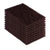 10x RHODIUS VLS PAD 152 x 229 mm Schleifvlies Vliesbogen Handschliff MITTEL
