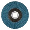 5x RHODIUS LSZ F2 Ø 125 mm Zirkon Fächerschleifscheibe mit Lamellen SU 40