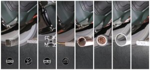 10x RHODIUS XT69 Trennscheibe für Winkelschleifer Flex Ø 115 x 1,0 mm Multi