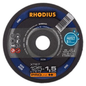 10x RHODIUS XT67 Trennscheibe für Winkelschleifer Flex alle Größen