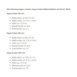 Geli Blumenkasten AQUA Green Plus Wasserspeicher Balkon 100 cm taupe