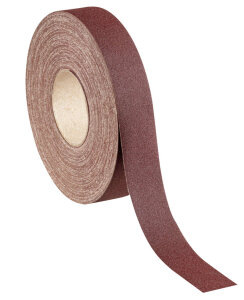 25m Rolle RHODIUS SPBR Schleifband Schleifpapier Handschliff 40 mm alle Körnungen