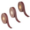 50m Rolle RHODIUS SPBR Schleifband Schleifpapier Handschliff 40 mm alle Körnungen