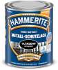 Hammerite Metallschutzlack glänzend 3in1 Direkt auf Rost SCHWARZ 250 ml