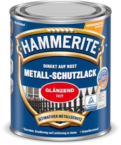 Hammerite Metallschutzlack 3in1, 250 ml, glänzend
