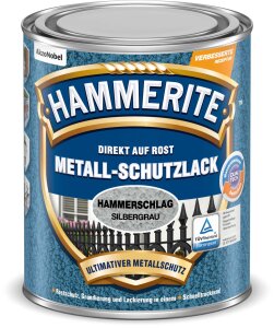 Hammerite Metallschutzlack HAMMERSCHLAG 3in1 Direkt auf Rost alle Farben 250 ml