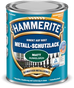 Hammerite Metallschutzlack matt 3in1 Direkt auf Rost alle Farben 250 ml