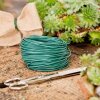 Windhager Gartendraht mit Gummimantel Pflanzendraht Wickeldraht grün 40 m x 2 mm