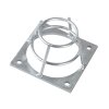 Windhager Nesträuberschutz Fluglochschutz für Nistkasten silber 7 x 7 x 4 cm