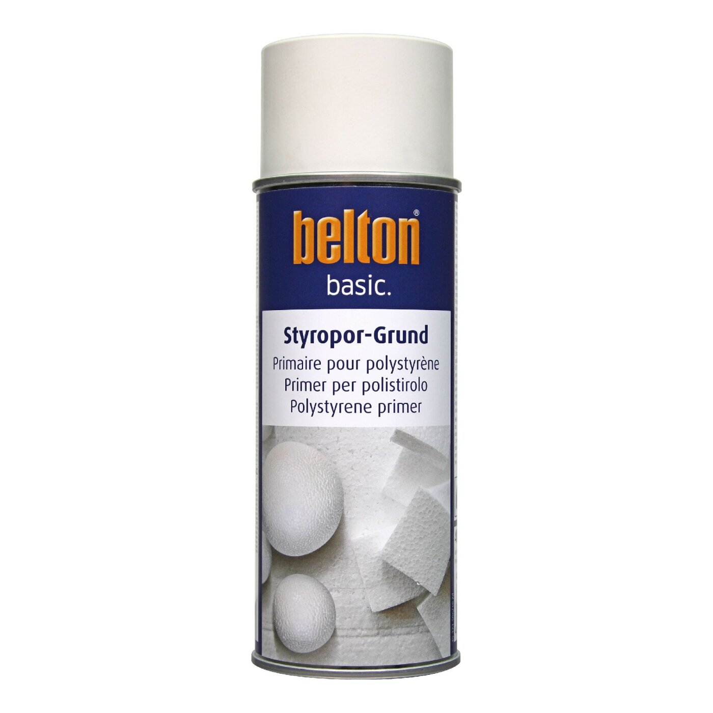 Kwasny Belton Basic 3 X 400 Ml Universal-Grundierung Weiß Spray