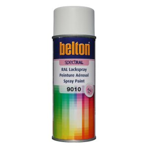 Belton spectRAL Sprühlack Spraydose RAL 9010...